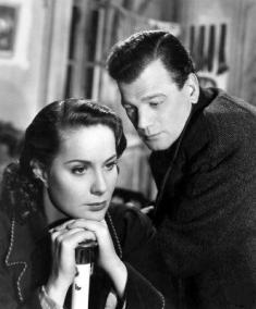 Alida Valli Joseph Cotten from the 1950 film The Third Man
