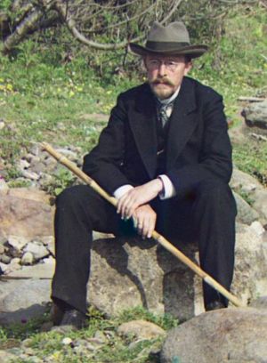 Sergei Mikhailovich Prokudin-Gorskii-1863-1944 سلف پرتره سرگئی پروکودین