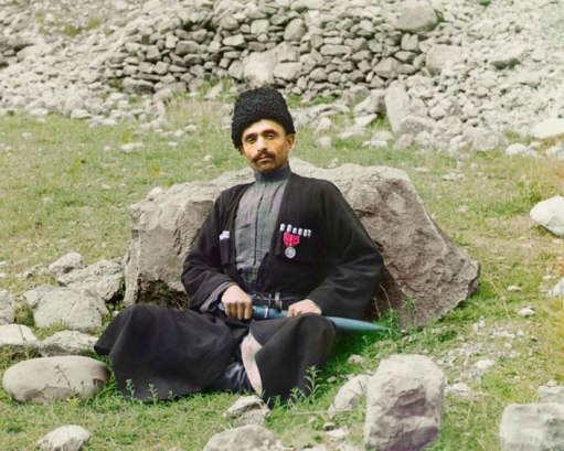 Study of a Dagestani Man-1910 مرد داغستانی
